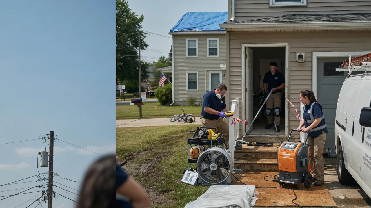 Water Damage Repair in Melber, KY near me